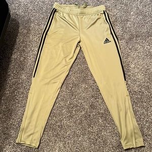 Adidas green jogging pants